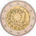 Cyprus, 2 Euro, 30e anniversaire du drapeau de l'Union Européenne, 2015, La