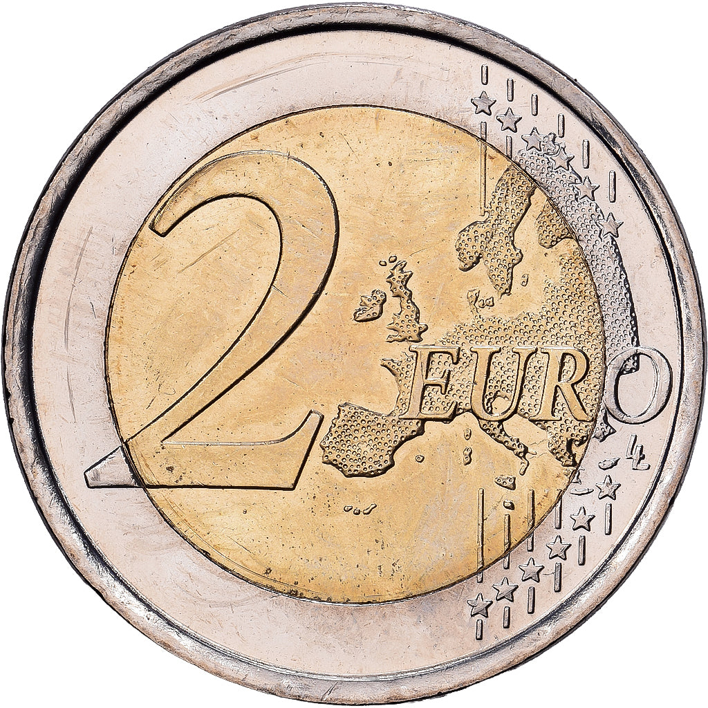 Spain, 2 Euro, Le centre historique de Cordoue, 2010, Madrid, Bi-Metallic