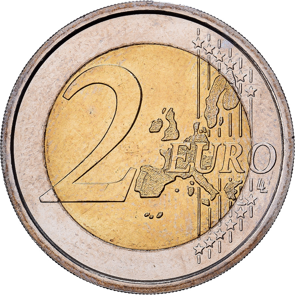 Itália, 2 Euro, 1er anniversaire de la signature de la Constitution