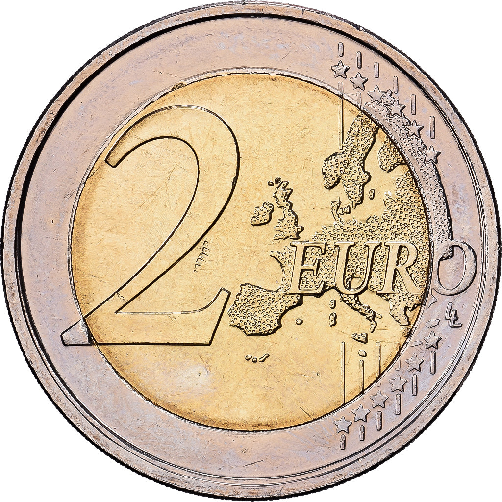 Belgium, 2 Euro, 60e anniversaire de la Déclaration universelle des droits