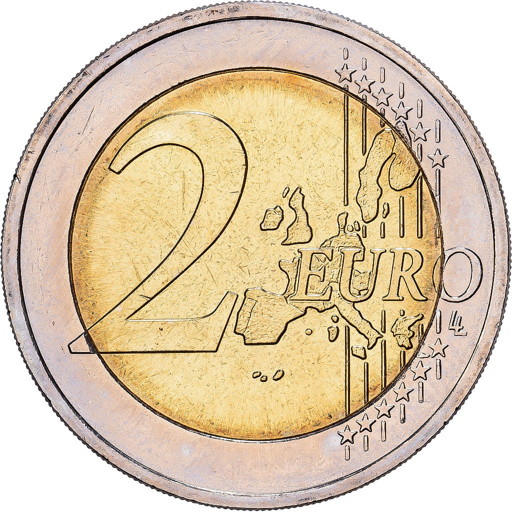 Germany, 2 Euro, Le land du Schleswig-Holstein et la Holstentor de Lübeck