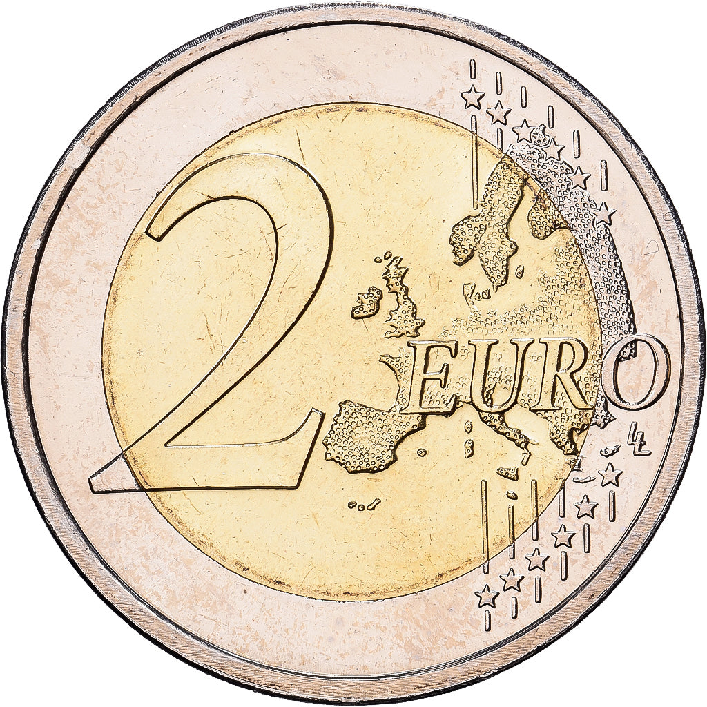 Slovenia, 2 Euro, 500e anniversaire de la naissance de Primoz Trubar, 2008