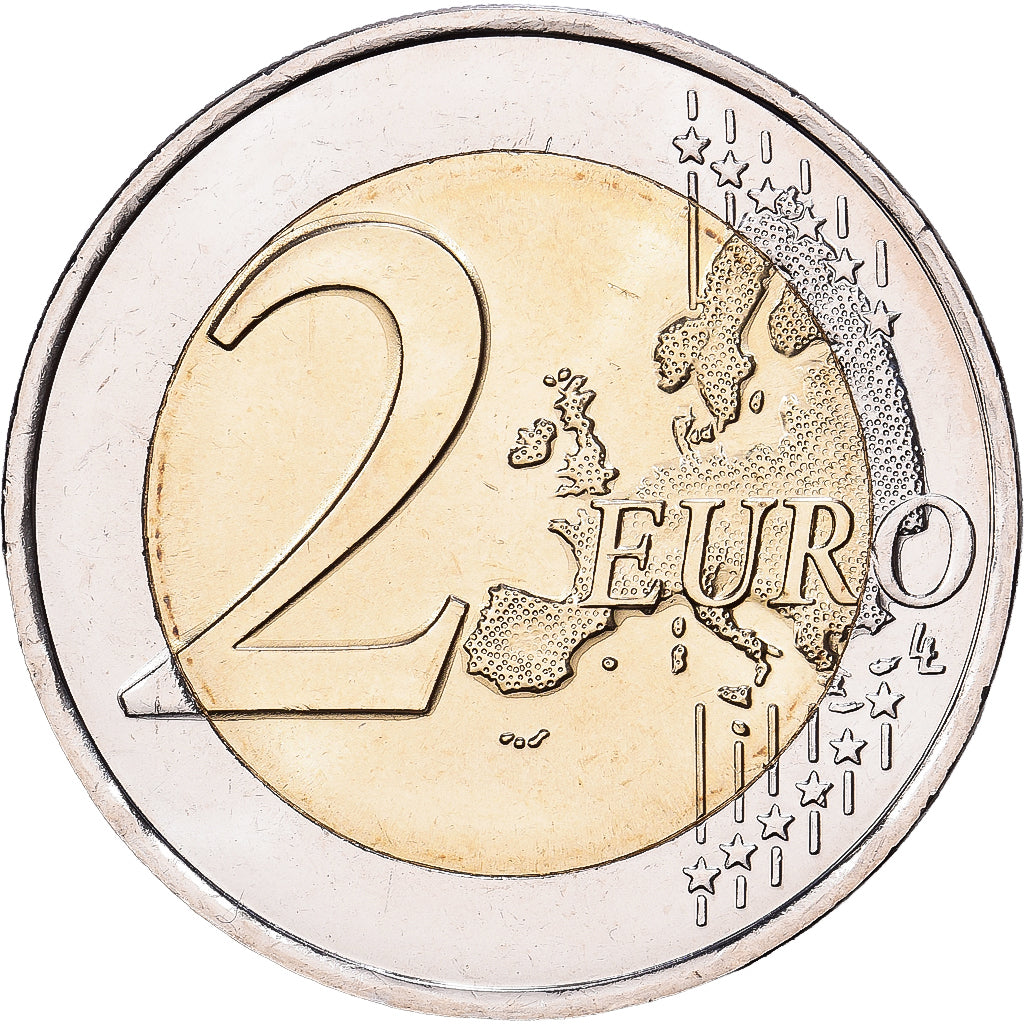 France, 2 Euro, 150e anniversaire de la naissance de Pierre de Coubertin, 2013