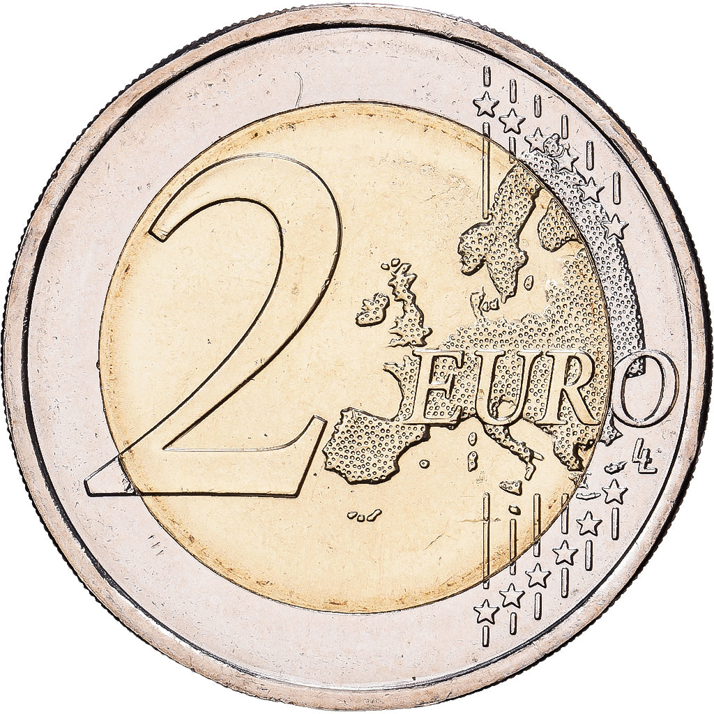 Portugal, 2 Euro, 30e anniversaire du drapeau de l'Union Européenne, 2015