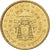 CIDADE DO VATICANO, 50 Centimes, Les armoiries du cardinal camerlingue, 2005