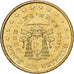 Vatican, 50 Centimes, Les armoiries du cardinal camerlingue, 2005, Rome, Or