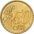 CIDADE DO VATICANO, 50 Centimes, Les armoiries du cardinal camerlingue, 2005