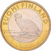 Finland, 5 Euro, White-tailed eagle, 2014, Vantaa, Bi-Metallic, MS(63), KM:209