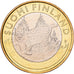 Finlande, 5 Euro, Lynx in Tavastia, 2015, Vantaa, Bimétallique, SPL, KM:241