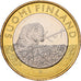 Finland, 5 Euro, Beaver in Satakunta, 2015, Vantaa, Bi-Metallic, MS(63), KM:240