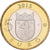 Finnland, 5 Euro, Beaver in Satakunta, 2015, Vantaa, Bi-Metallic, UNZ, KM:240