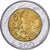 Moeda, San Marino, 500 Lire, 1999, Rome, EF(40-45), Bimetálico, KM:394