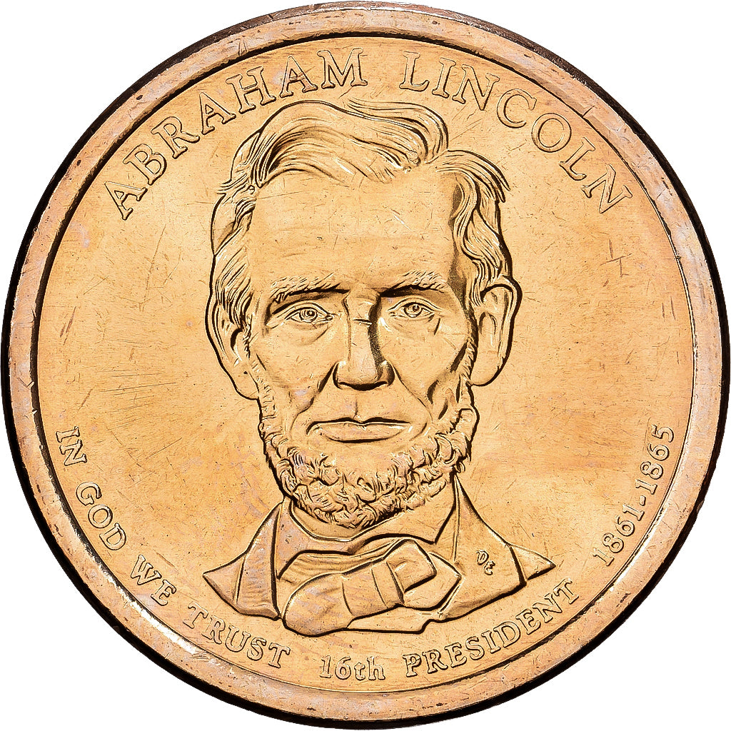 États-Unis, Dollar, 2010, U.S. Mint, Copper-Zinc-Manganese-Nickel Clad Copper