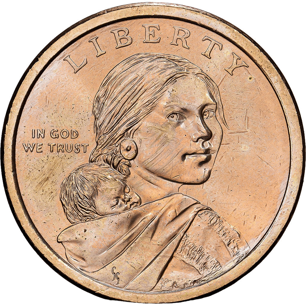 United States, 1 Dollar, 2012, Philadelphia, Cuivre recouvert de