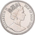 Île de Man, 1 couronne, 2000, Pobjoy Mint, Millénaire - Station spatiale