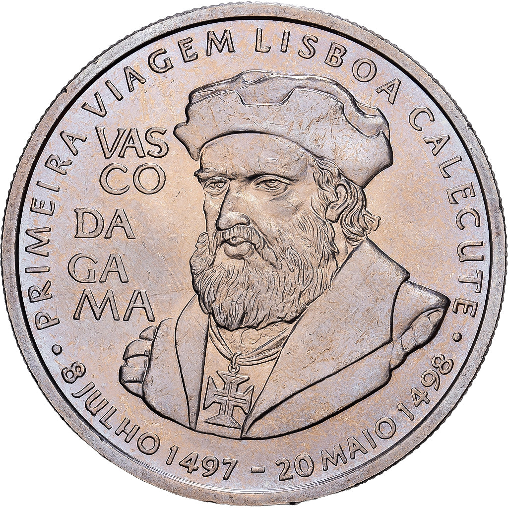 Portugal, 200 Escudos, Vasco de Gama, 1998, Lisbon, Cupro-nikkel, PR