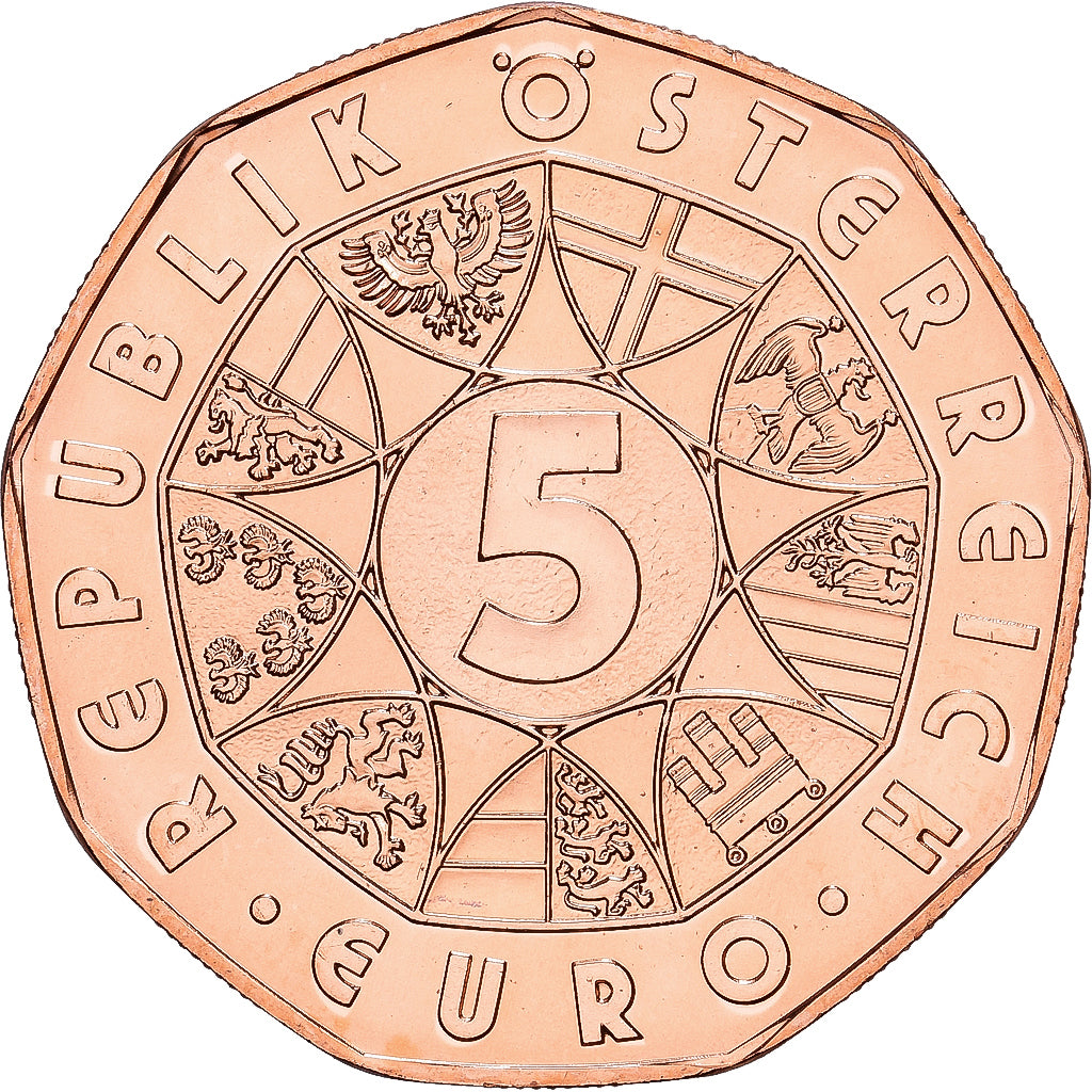 Austria, 5 Euro, Les coutumes porte-bonheurs du nouvel an, 2014, AUSTRIAN MINT
