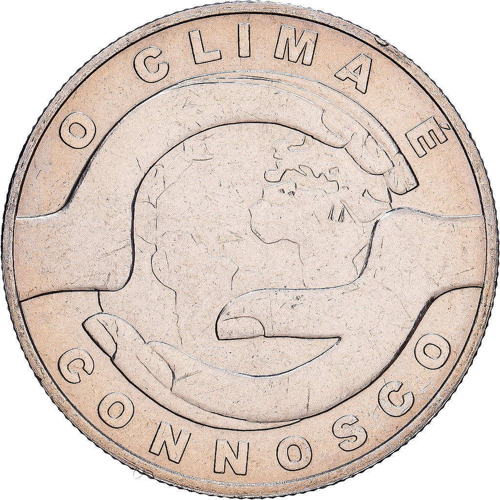 Portugal, 2,5 Euro, Une monnaie - Une cause : Le changement climatique, 2015
