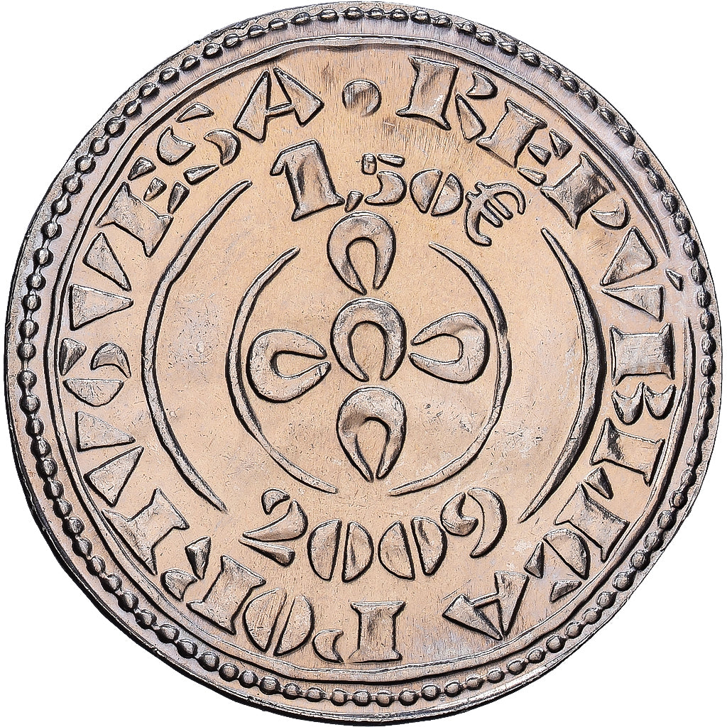 Portugal, 1,5 Euro, Morabitino datant du règne de Sanche II, 2009, INCM