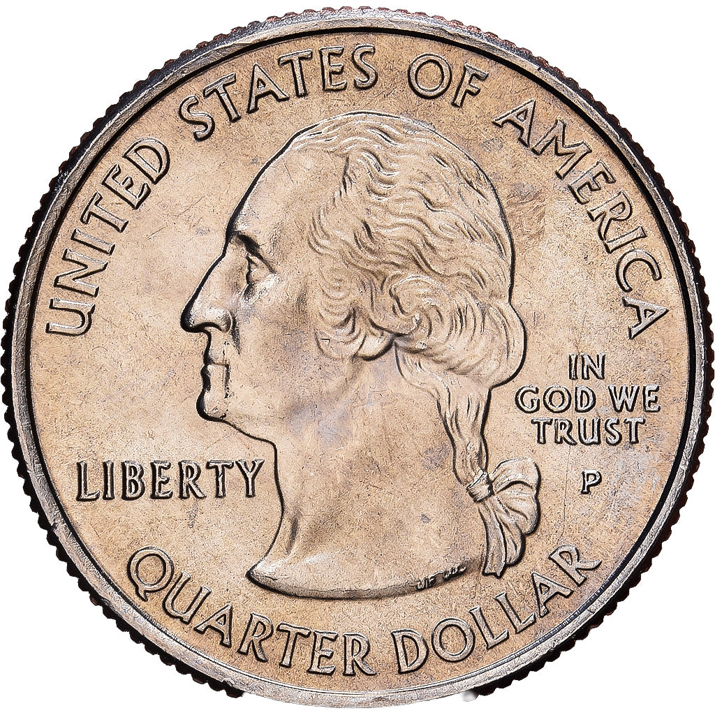 Stati Uniti, Quarter, Quarter Dollar, 2004, U.S. Mint, FLORIDA, Rame ricoperto