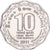 Ceylon, 10 Rupees, 2011, Royal Mint, Acier plaqué nickel, AU(50-53), KM:181