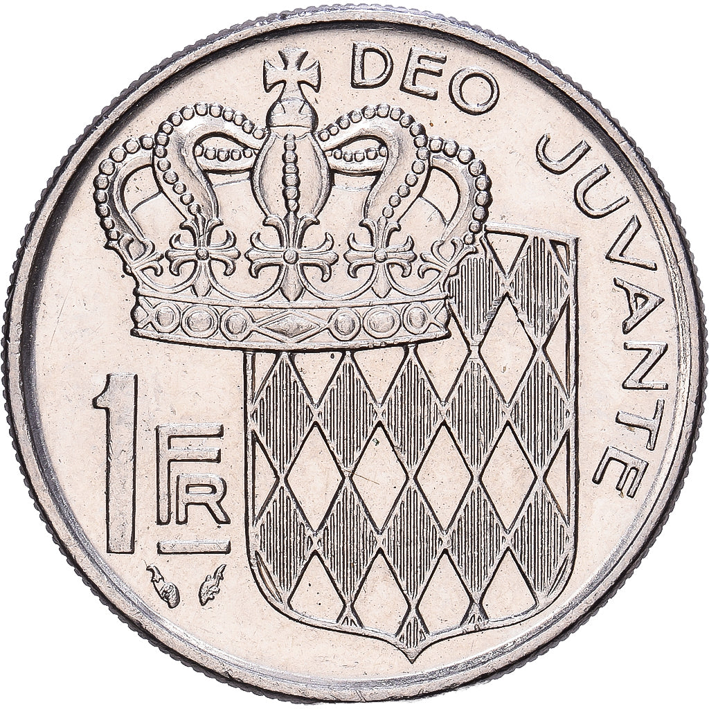Mónaco, 1 Franc, 1978, Monnaie de Paris, Níquel, MS(60-62), KM:140