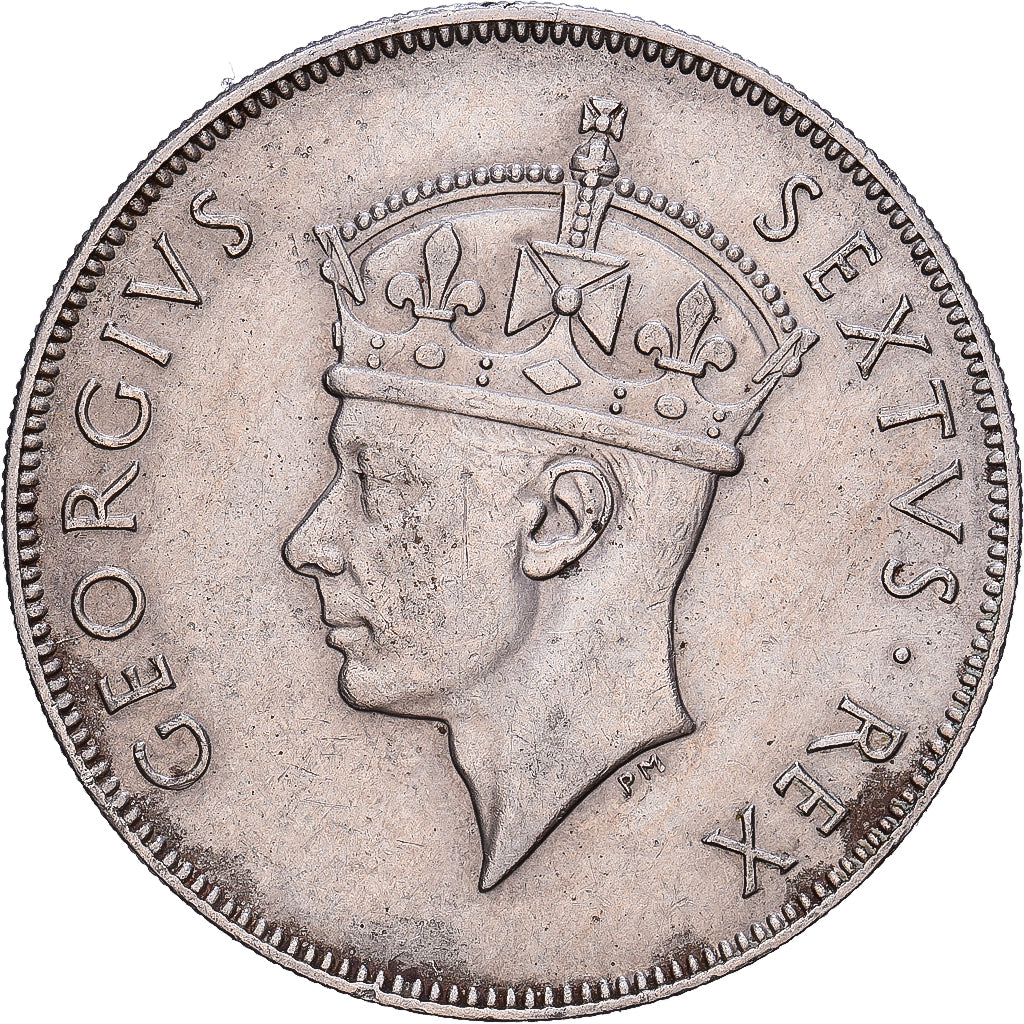 British East Africa, 1 Shilling, 1950, Royal Mint, Cupronickel, SS+, KM:31