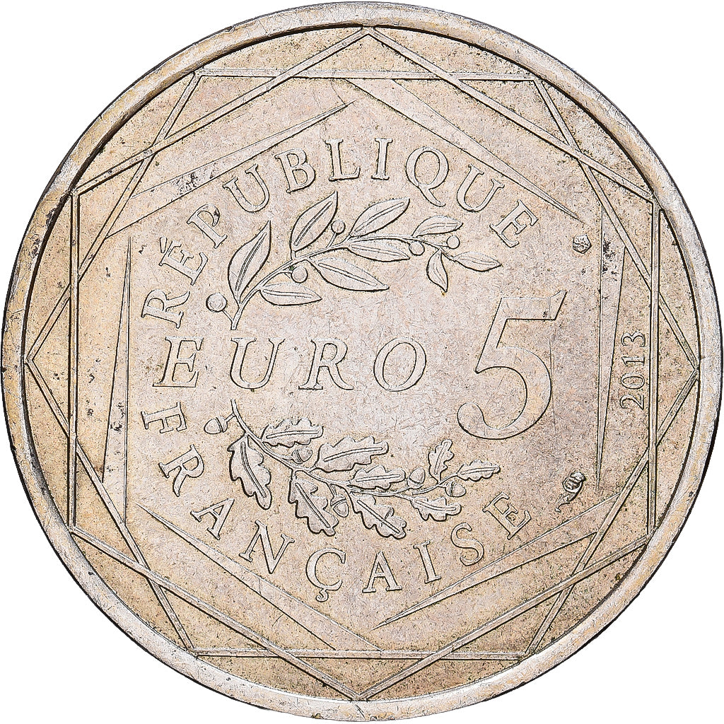 Frankrijk, 5 Euro, Les valeurs de la République, 2013, Monnaie de Paris