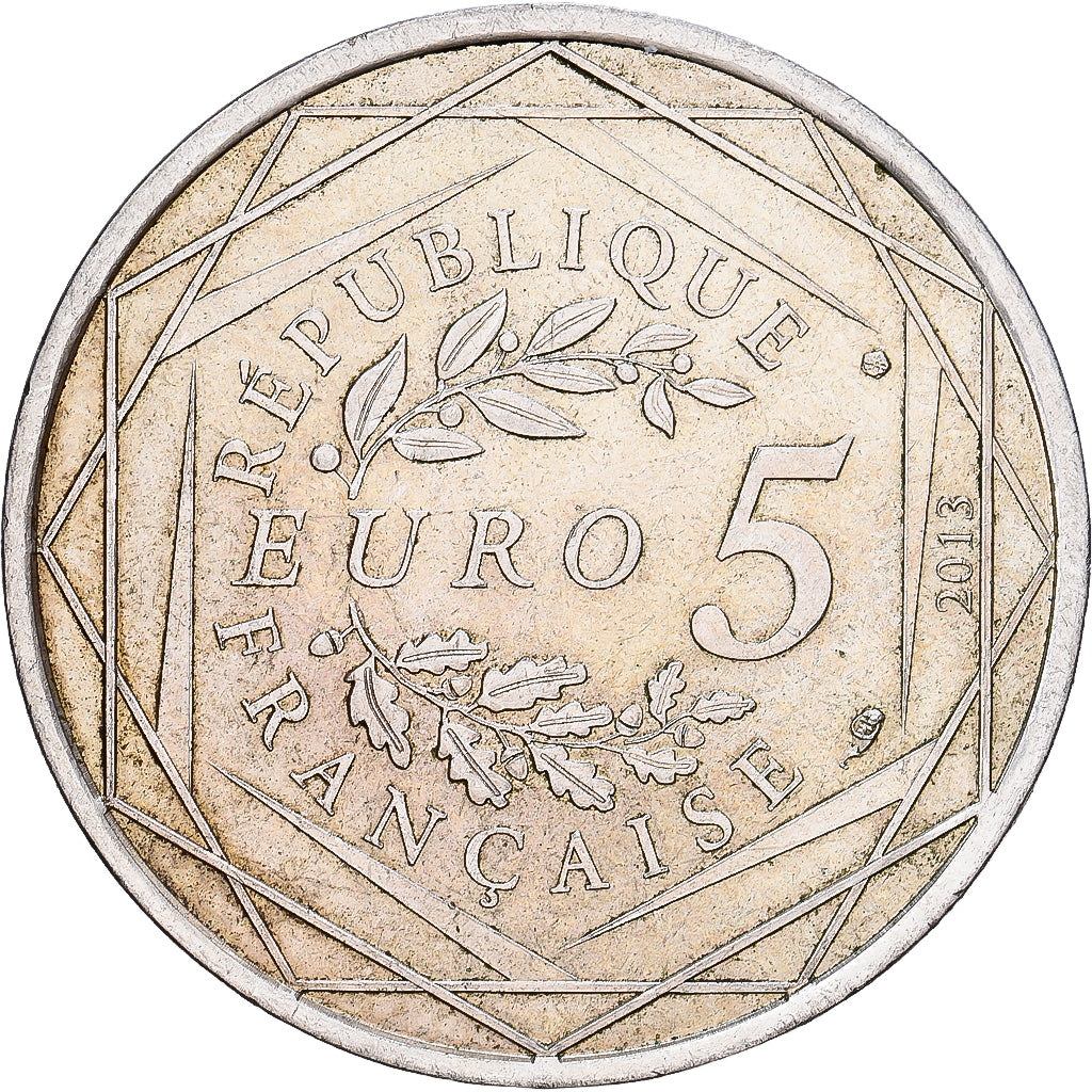 Frankreich, 5 Euro, Les valeurs de la République, 2013, Monnaie de Paris