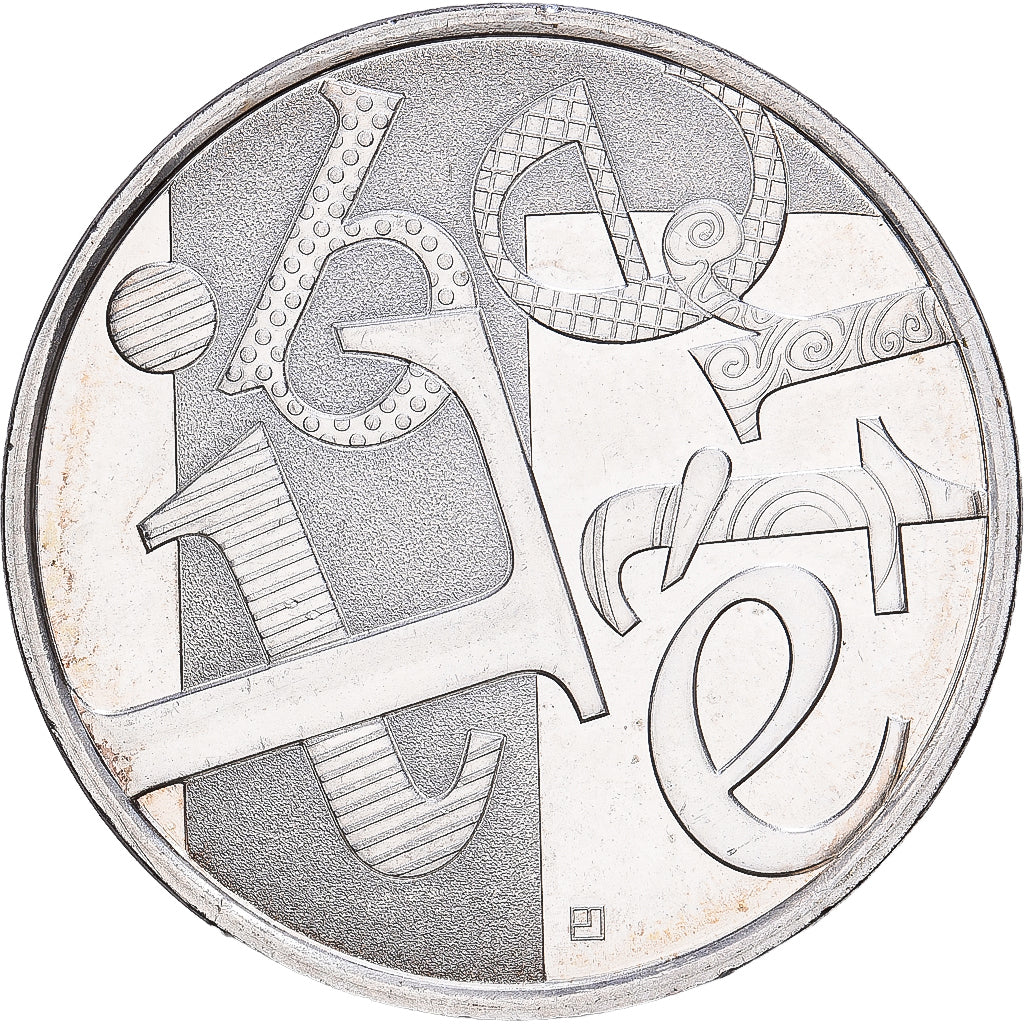 Francia, 5 Euro, Les valeurs de la République, 2013, Monnaie de Paris, Vellón