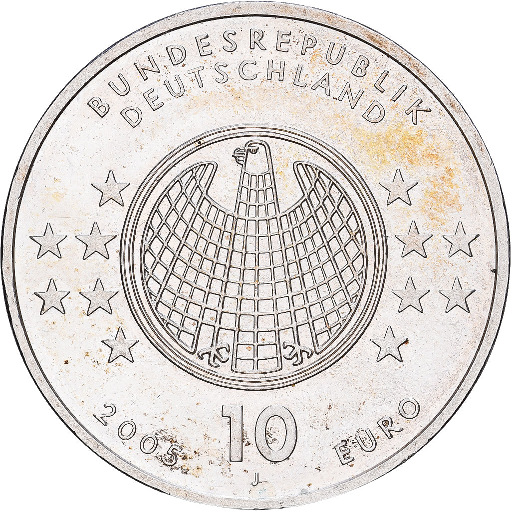 GERMANIA - REPUBBLICA FEDERALE, 10 Euro, Centenaire de la loi de la relativité