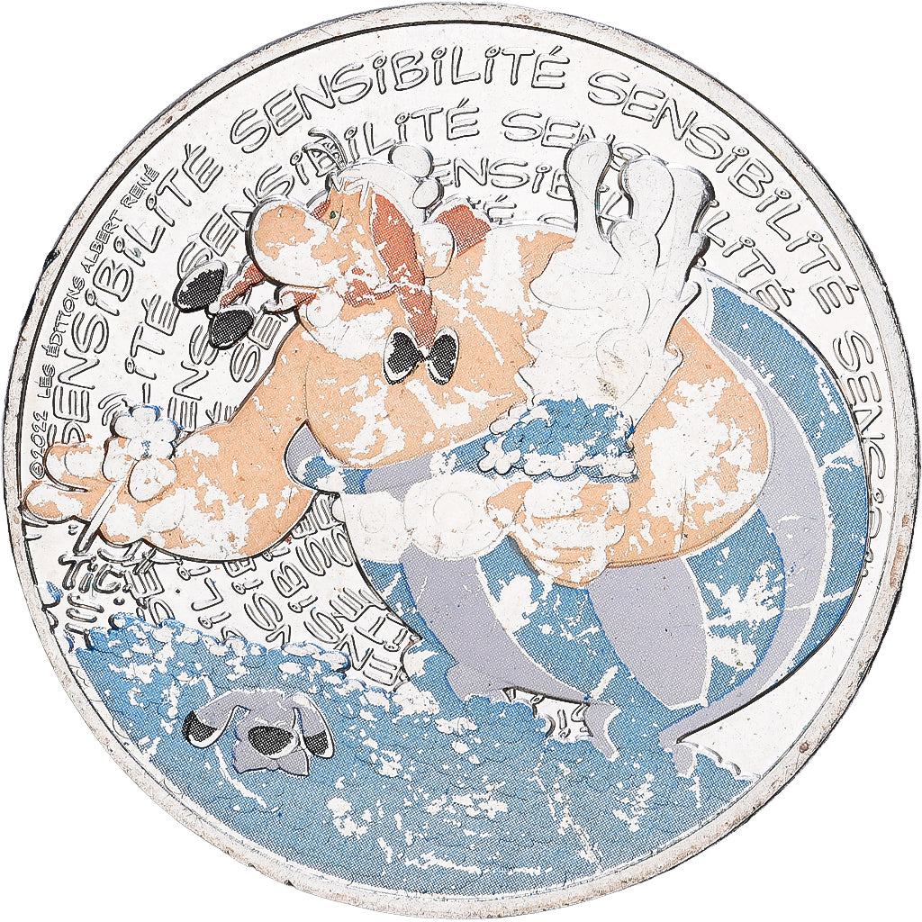 França, 10 Euro, Sortie de l'album Astérix et le Griffon en 2021, 2022