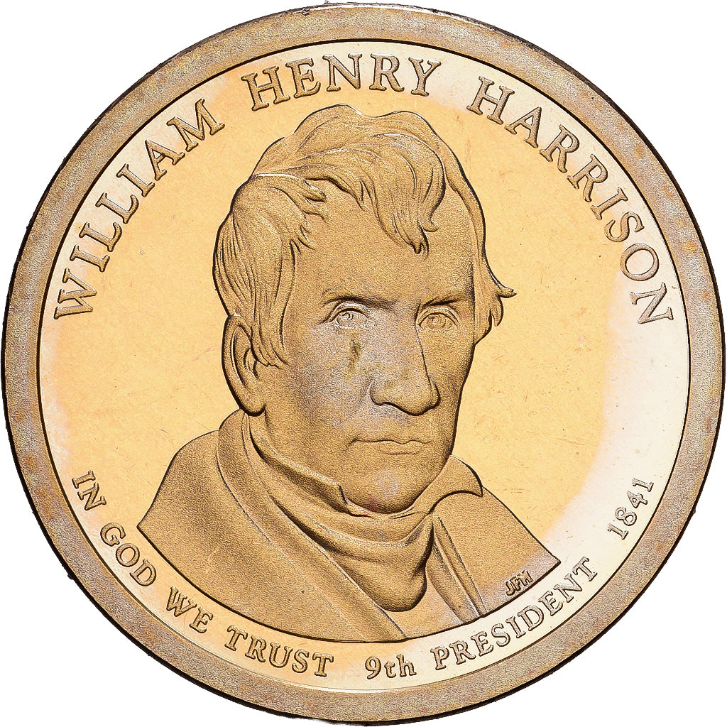 Stati Uniti, 1 Dollar, William Henry Harrison, 2015, U.S. Mint, Rame-ottone, FDC