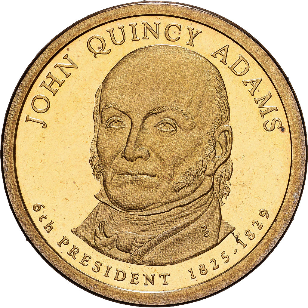 États-Unis, 1 Dollar, John Quincy Adams, 2015, U.S. Mint, Copper-Brass, SPL