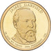 United States, 1 Dollar, James Garfield, 2015, U.S. Mint, Copper-Brass, MS(63)