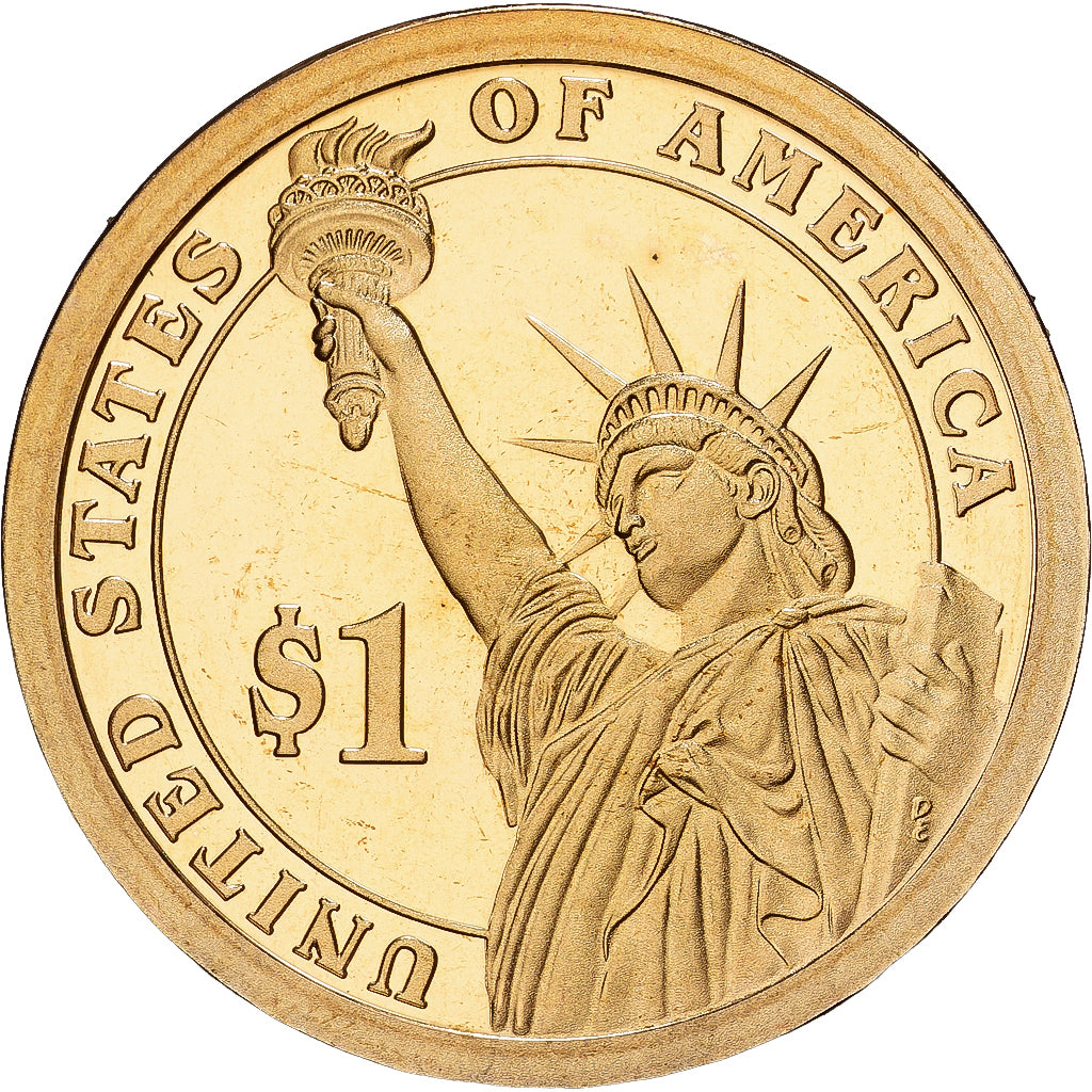 Stati Uniti, 1 Dollar, James Buchanan, 2015, U.S. Mint, Rame-ottone, SPL