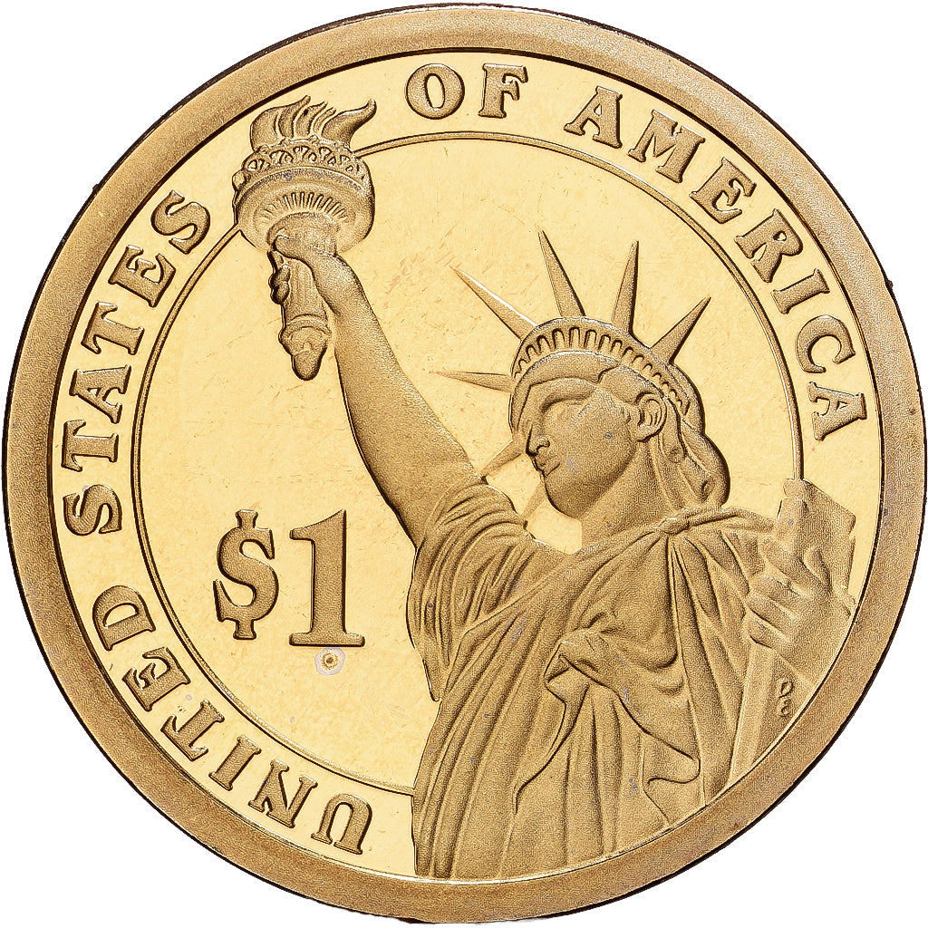 United States, 1 Dollar, George Washington, 2015, U.S. Mint, Copper-Brass