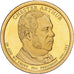 Stati Uniti, 1 Dollar, Chester Arthur, 2015, U.S. Mint, Rame-ottone, SPL