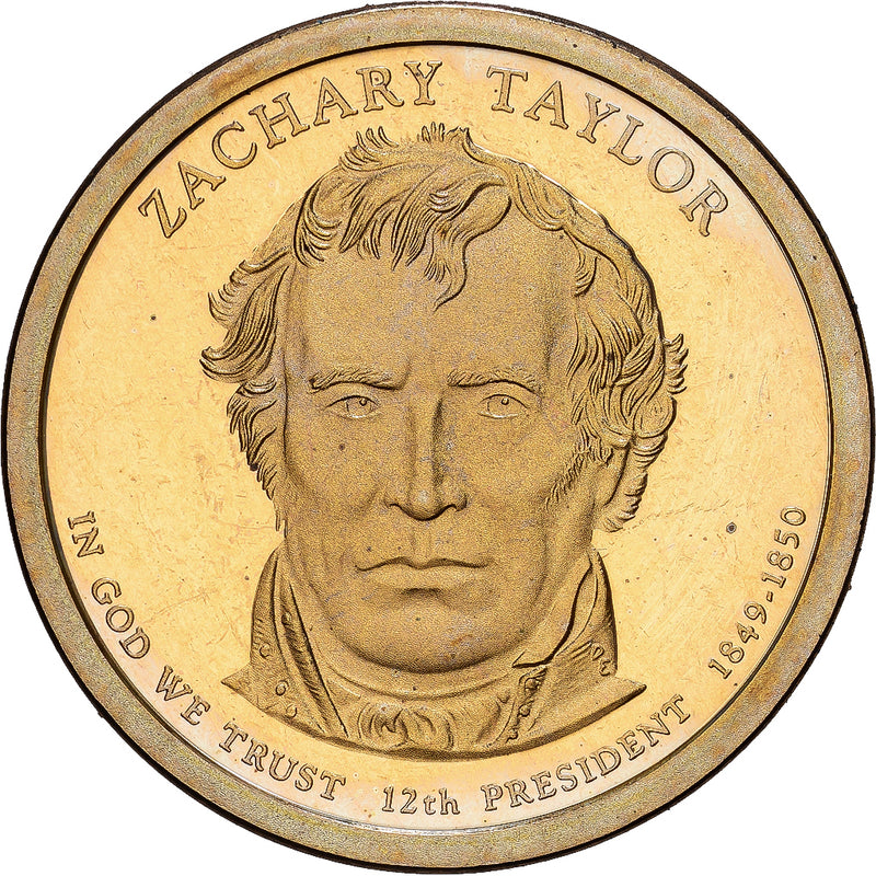 UVERworld 金メダル　UVERcup United States 1 Dollar Zachary Taylor 2015 U.S. Mint Copper-Brass