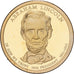 USA, 1 Dollar, Abraham Lincoln, 2015, U.S. Mint, Miedź-Mosiądz, MS(63)