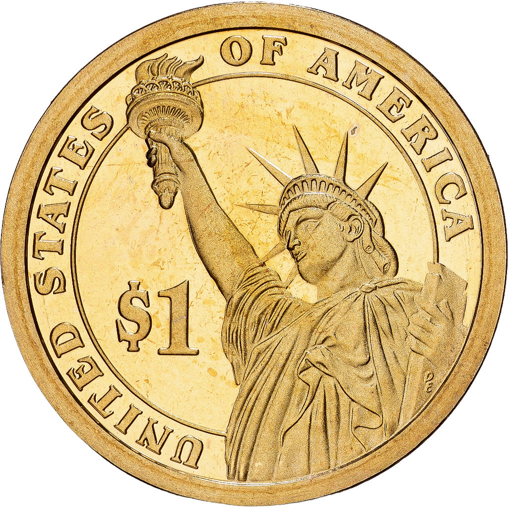 United States, 1 Dollar, Andrew Johnson, 2015, U.S. Mint, Copper-Brass, MS(63)