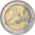 France, 2 Euro, fête de la musique, 2011, Paris, Bi-Metallic, AU(50-53)