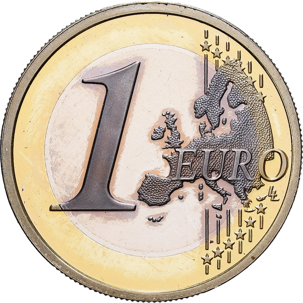 Frankreich, 1 Euro, 2007, Paris, Bi-Metallic, VZ+