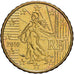 France, 10 Euro Cent, 2010, Paris, Brass, AU(55-58), KM:1410