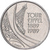 Francia, 5 Francs, 1989, Níquel, MBC+
