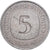 Germany, 5 Mark, 1977, Hambourg, Copper-nickel, EF(40-45)