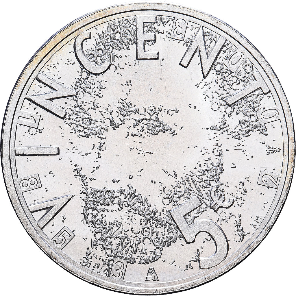 Niederlande, Beatrix, 5 Euro, 2003, Silber, UNZ, KM:245