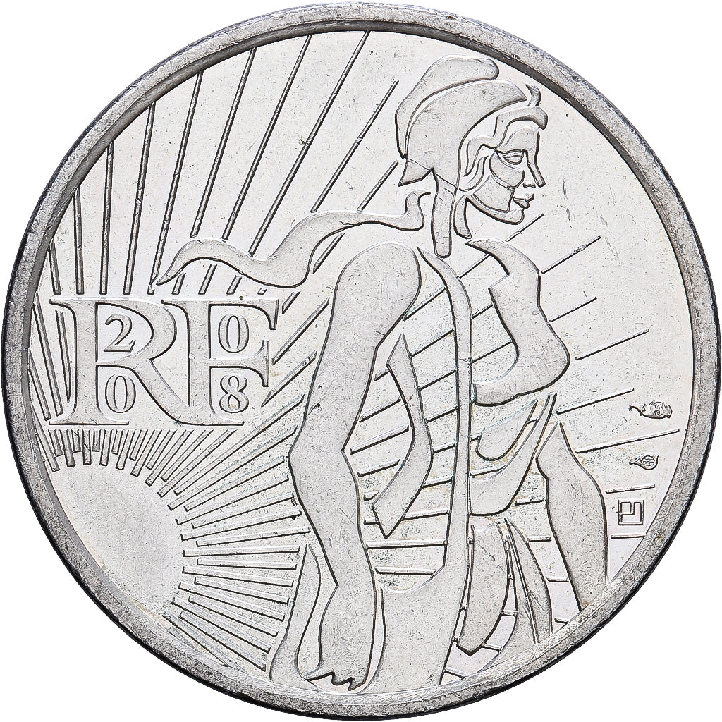 Frankreich, 5 Euro, 2008, Silber, VZ, Gadoury:EU287, KM:1534