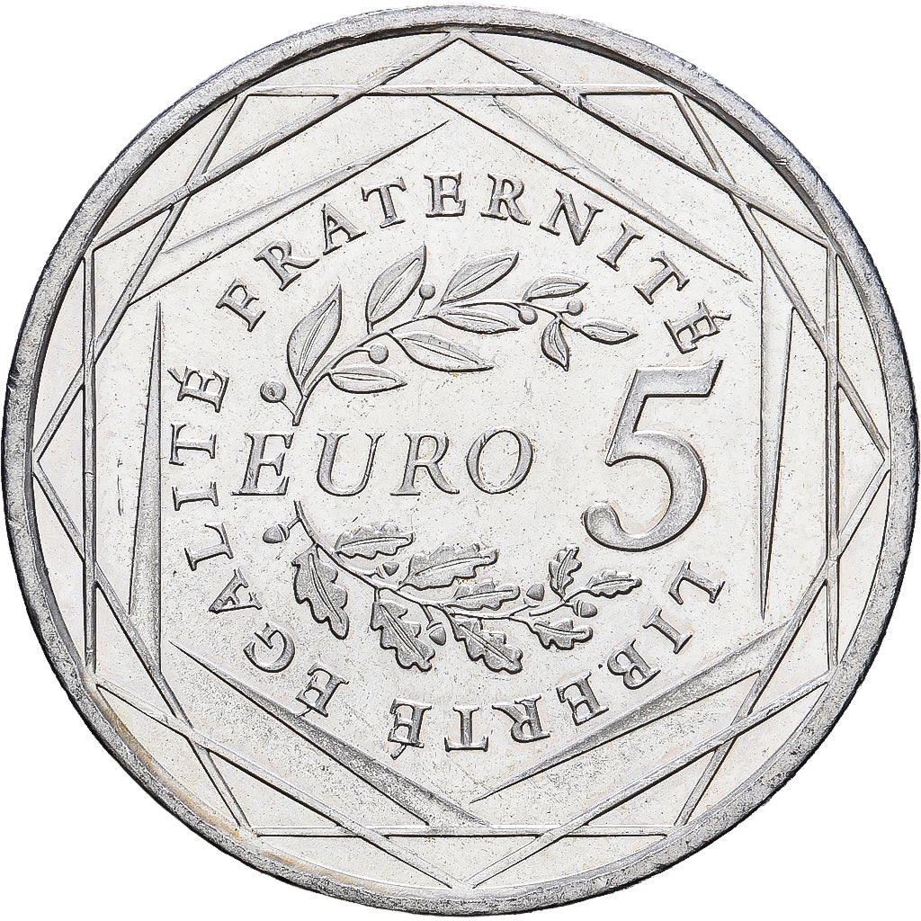 Frankreich, 5 Euro, 2008, Silber, VZ, Gadoury:EU287, KM:1534