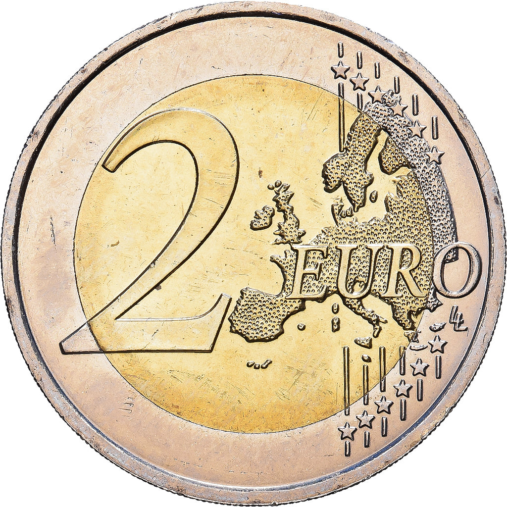 Monaco, Albert II, 2 Euro, 2009, MDP, Bi-metallico, BB+, KM:195